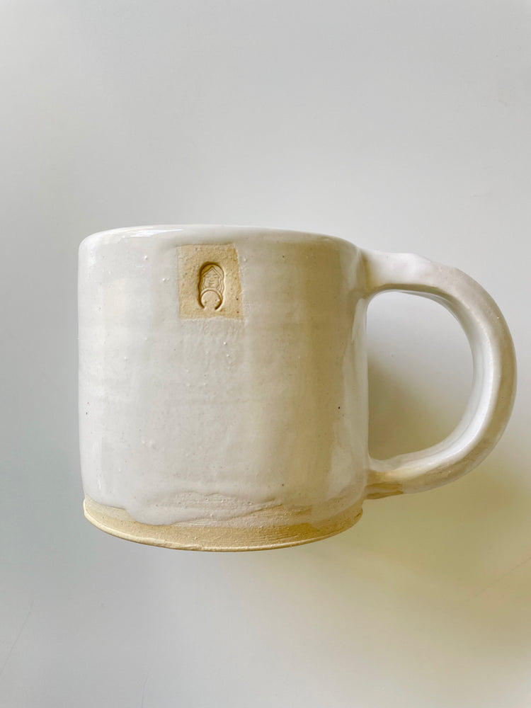 Civilstoneware mug with sipping or hot cocoa mix tin