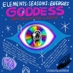 Goddess Cards~set of 4 affirmation cards on the elements. A collaboration w/ Artist Merrilee Challiss {Available May 7th}