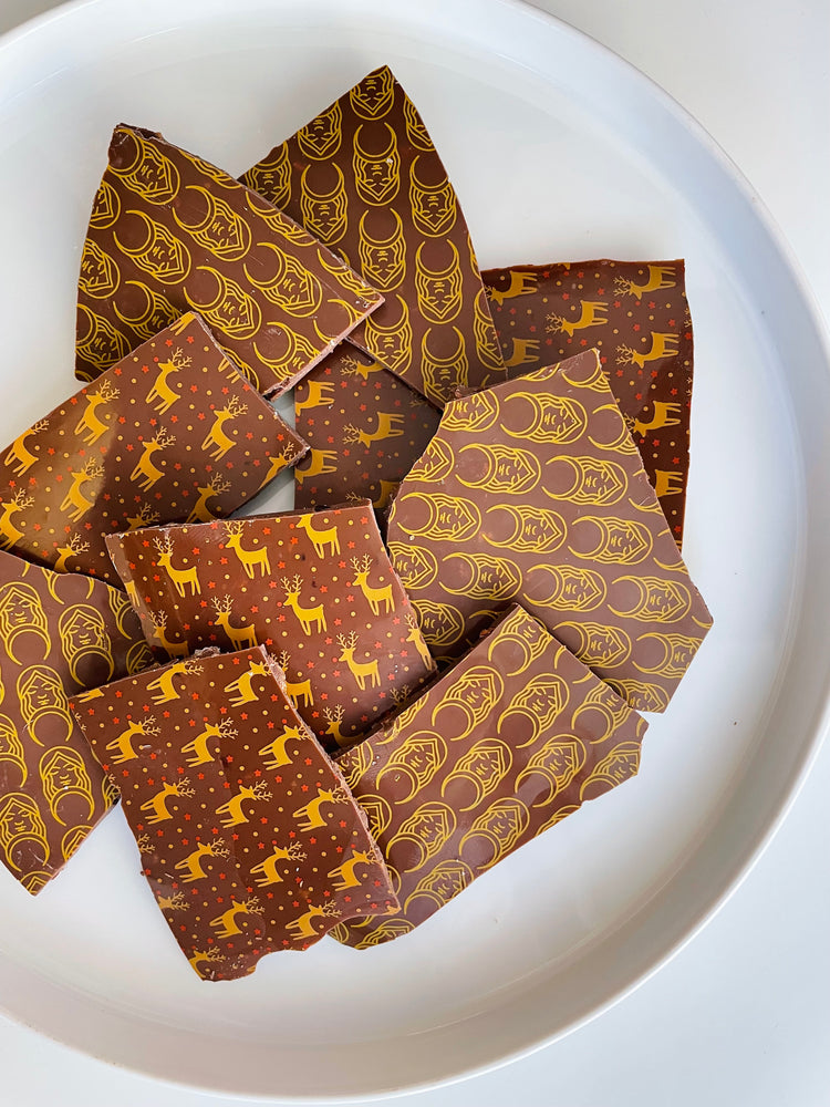 Crunchy Crispy Chocolate Bark