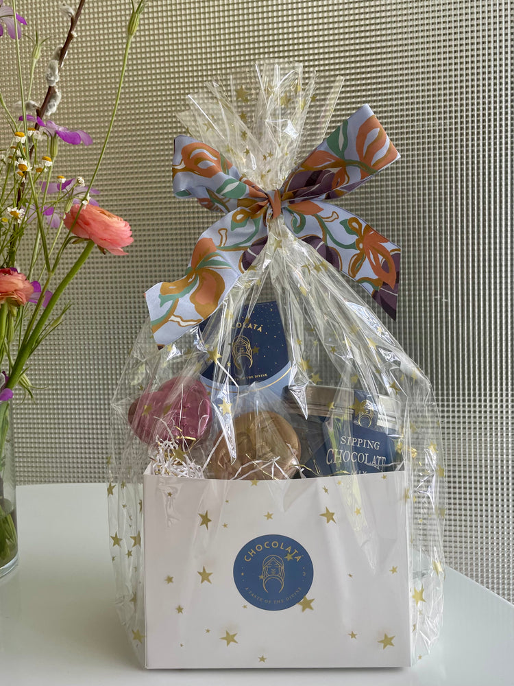 Star bag gift wrap with a variety of our best sellers.