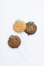Pumpkin Lollipops