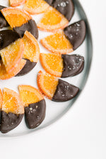 Dark Chocolate Dipped Candied Oranges {Preorder recommended}
